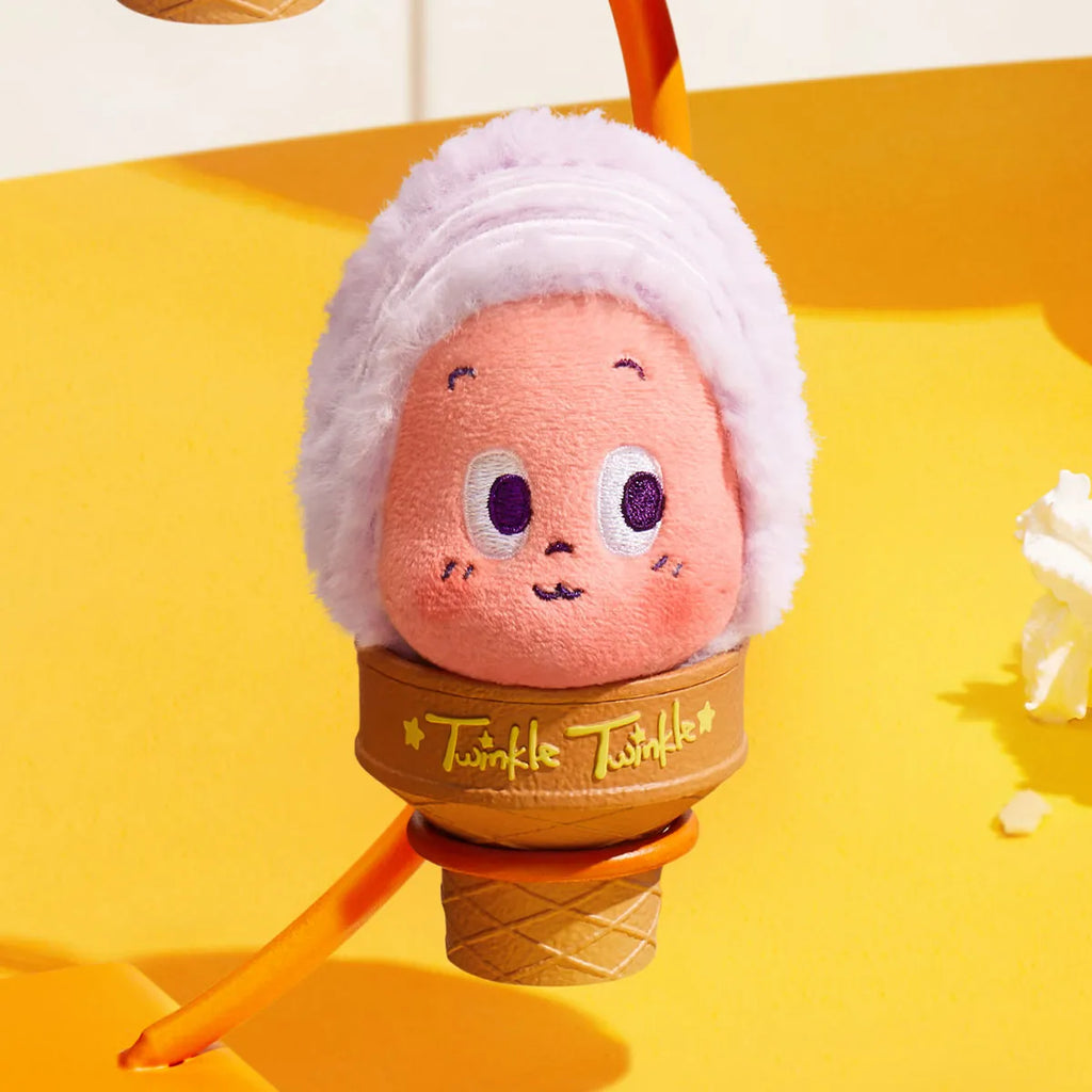 Twinkle Twinkle MOON GELATO Series-Ice Cream Plush Pendant Blind Box - Tiny Boxes