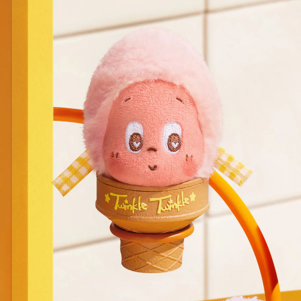 Twinkle Twinkle MOON GELATO Series-Ice Cream Plush Pendant Blind Box - Tiny Boxes
