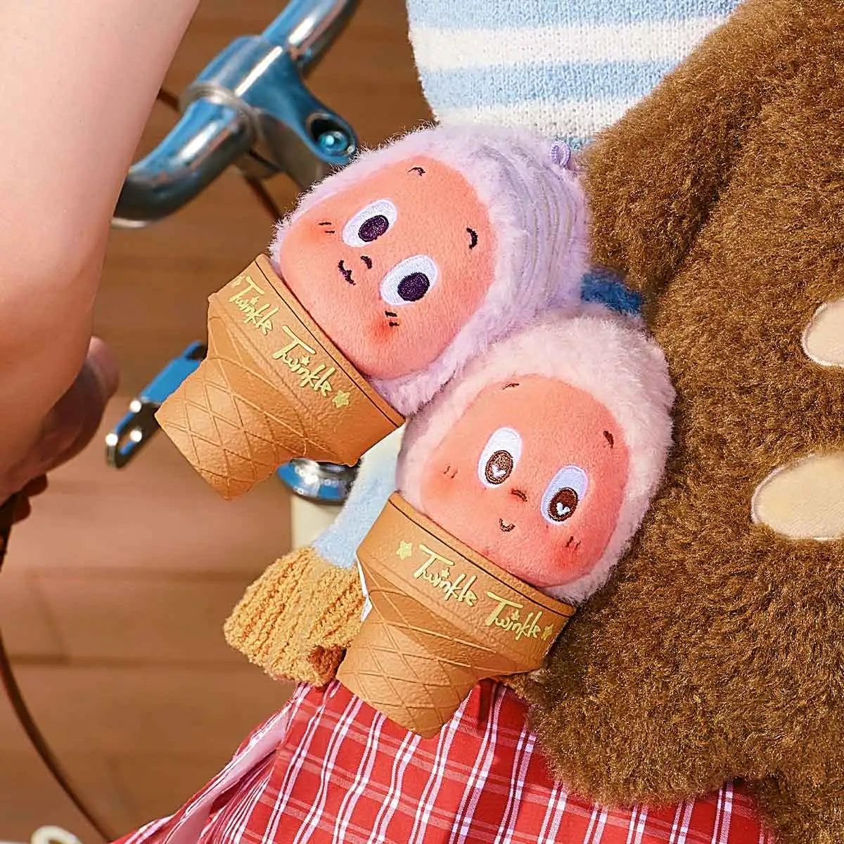 Twinkle Twinkle MOON GELATO Series-Ice Cream Plush Pendant Blind Box