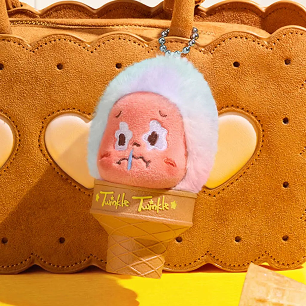 Twinkle Twinkle MOON GELATO Series-Ice Cream Plush Pendant Blind Box - Tiny Boxes