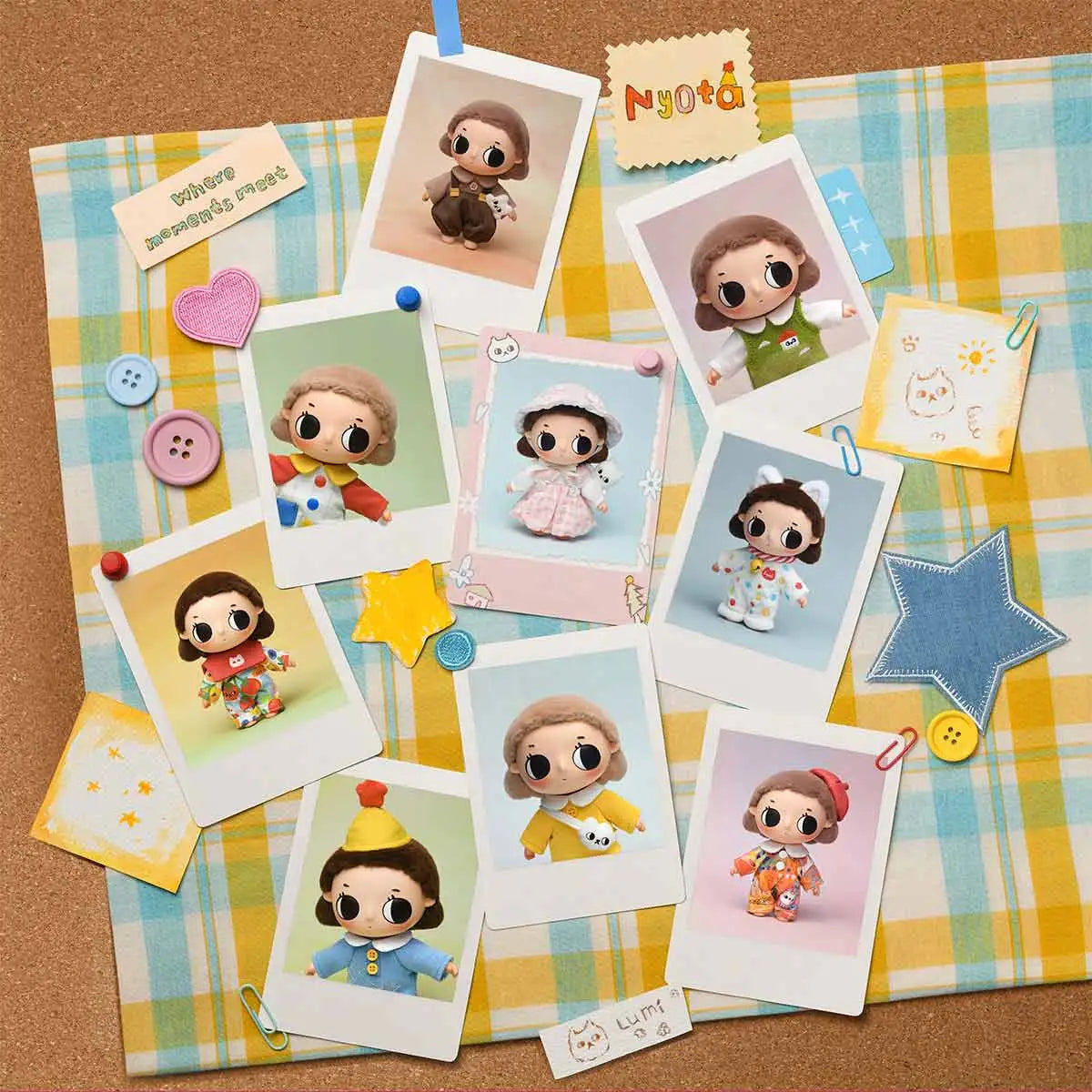 **Shipping end of June**Nyota Where Moments Meet Series Plush Doll