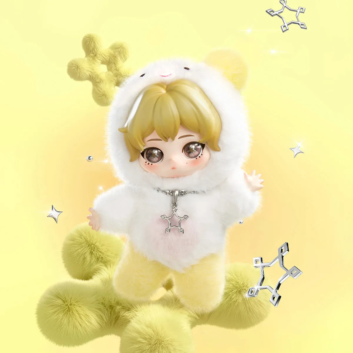 aespa Fluffy Club Series Vinyl Plush Pendant