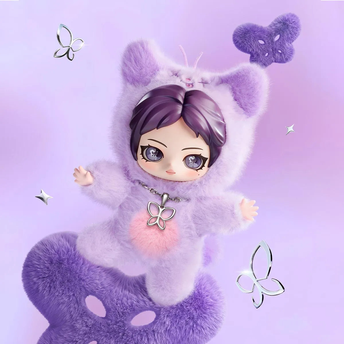 aespa Fluffy Club Series Vinyl Plush Pendant