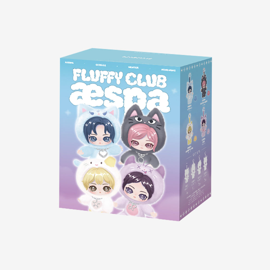 aespa Fluffy Club Series Vinyl Plush Pendant