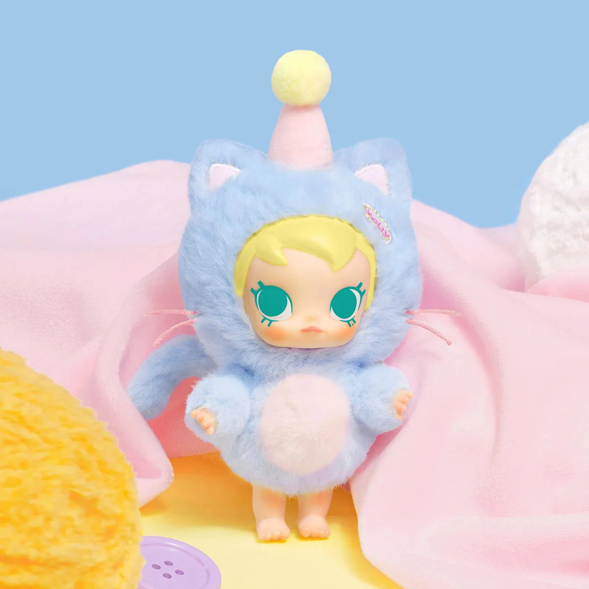Baby Molly Pocket Friends Series-Vinyl Plush Pendant Blind Box - Tiny Boxes