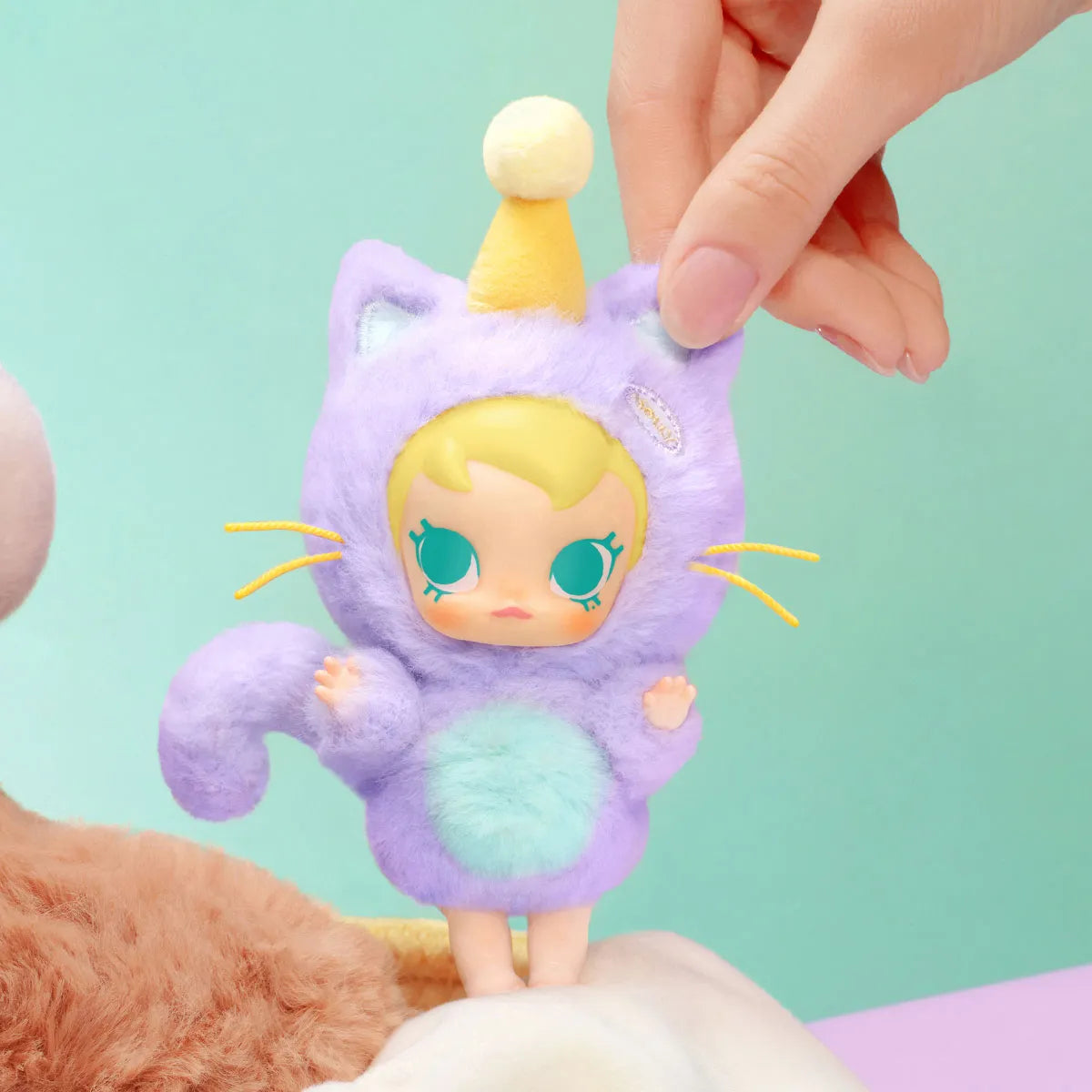 Baby Molly Pocket Friends Series-Vinyl Plush Pendant Blind Box - Tiny Boxes