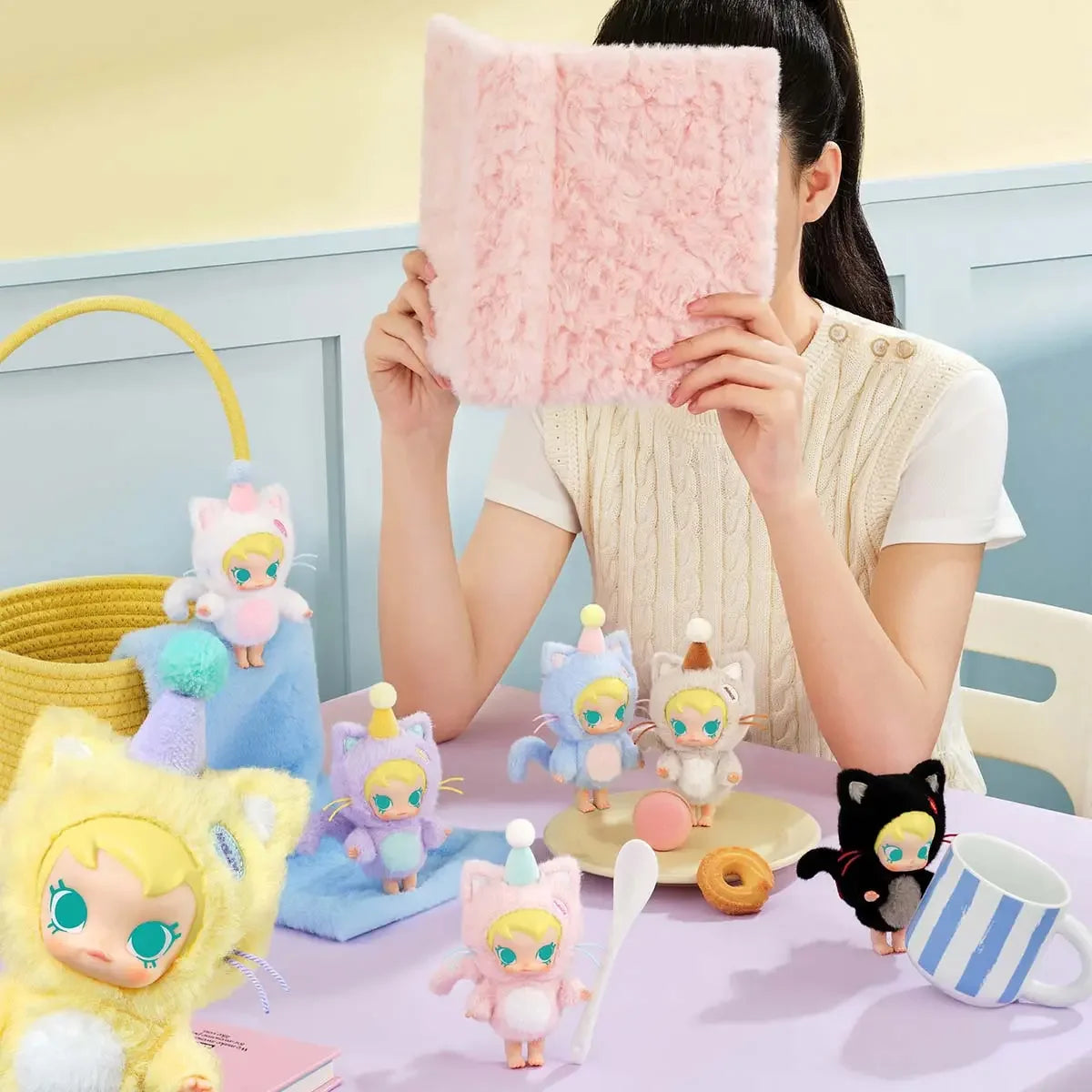 Baby Molly Pocket Friends Series-Vinyl Plush Pendant Blind Box - Tiny Boxes