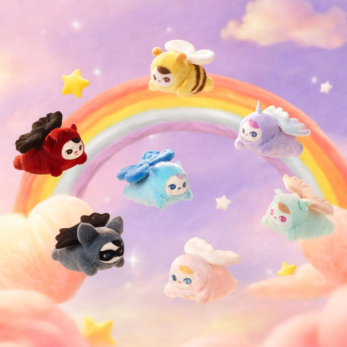 Pucky Flying Babies Series-Plush Pendant Blind Box