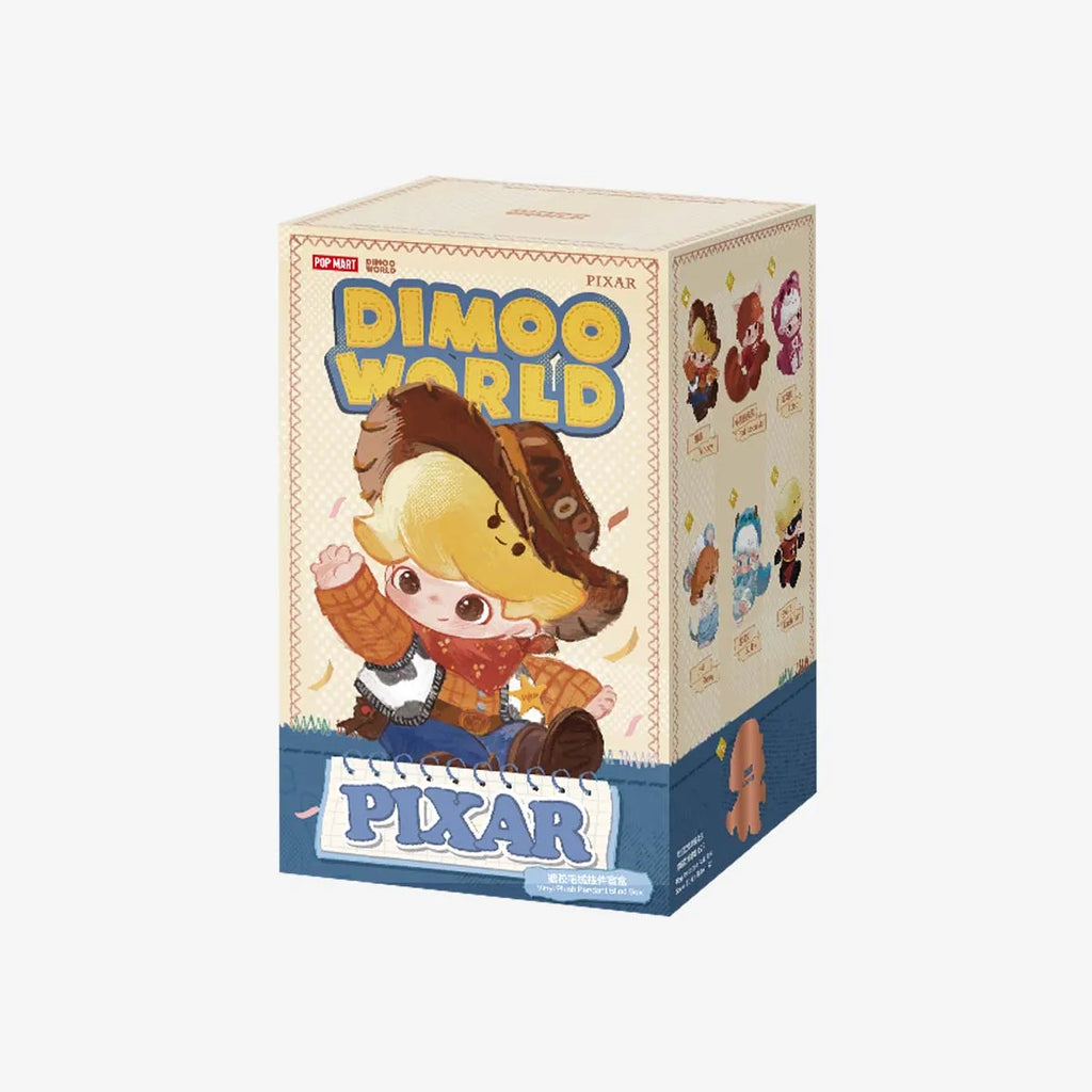 ***Shipping first week of August**DIMOO WORLD × PIXAR Series - Vinyl Plush Pendant Blind Box