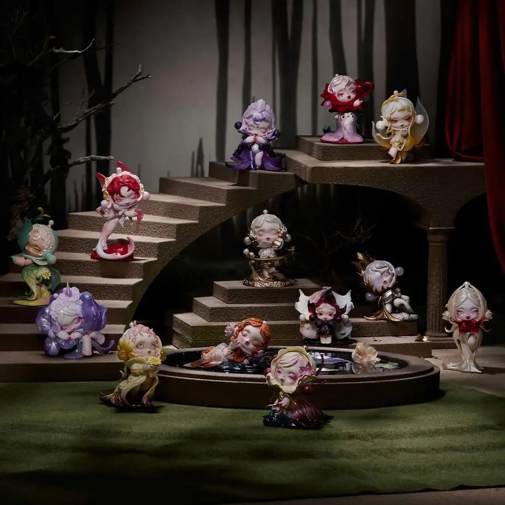 SKULLPANDA Petals in Four Acts Series Figures - Tiny Boxes