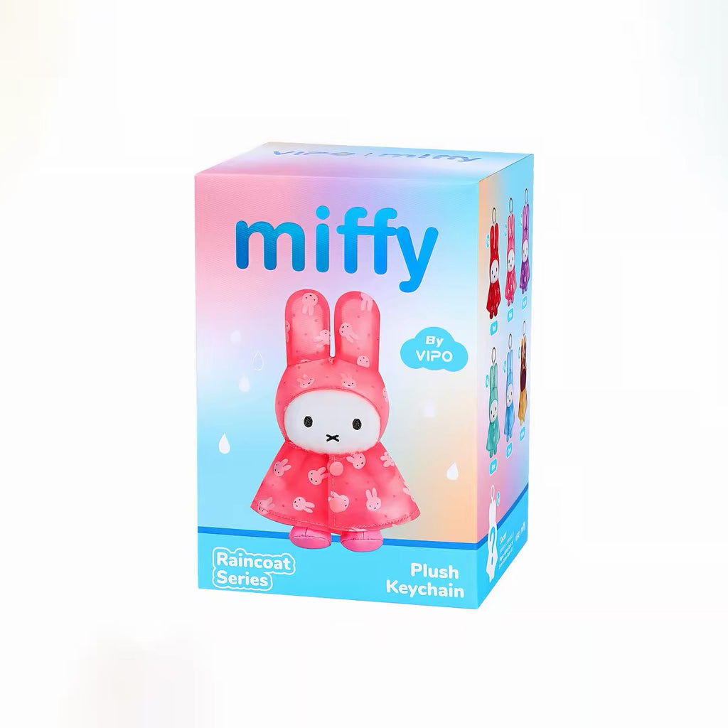 ***Pre-order***Vipo x Miffy Raincoat Series Plush Pendant