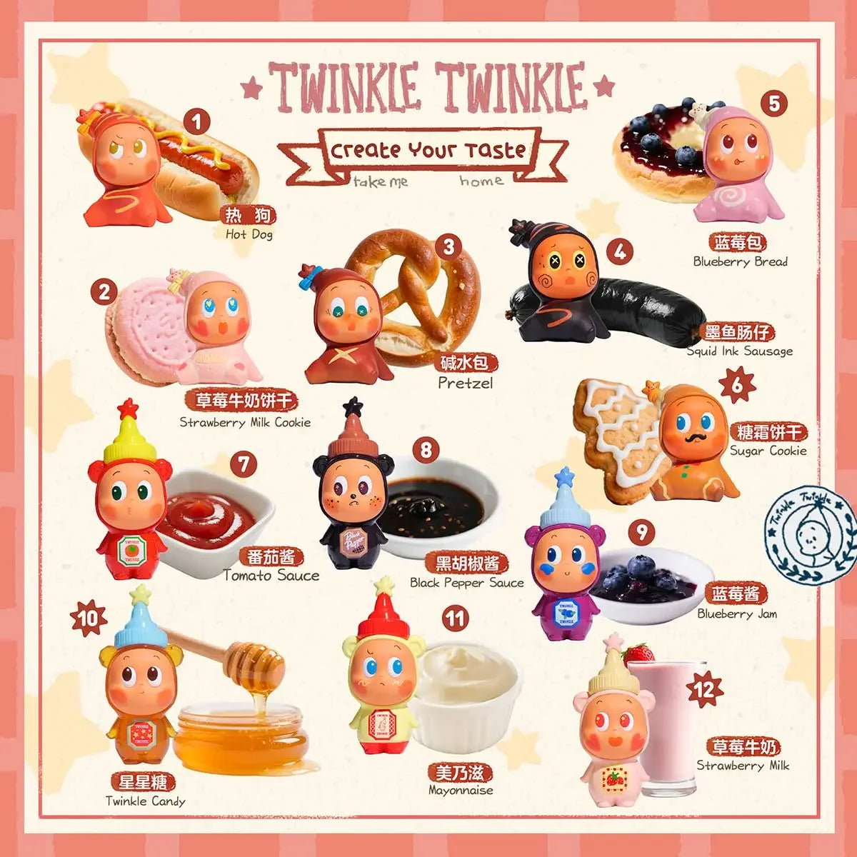 Twinkle Twinkle Create Your Taste Series Figures - B - Tiny Boxes