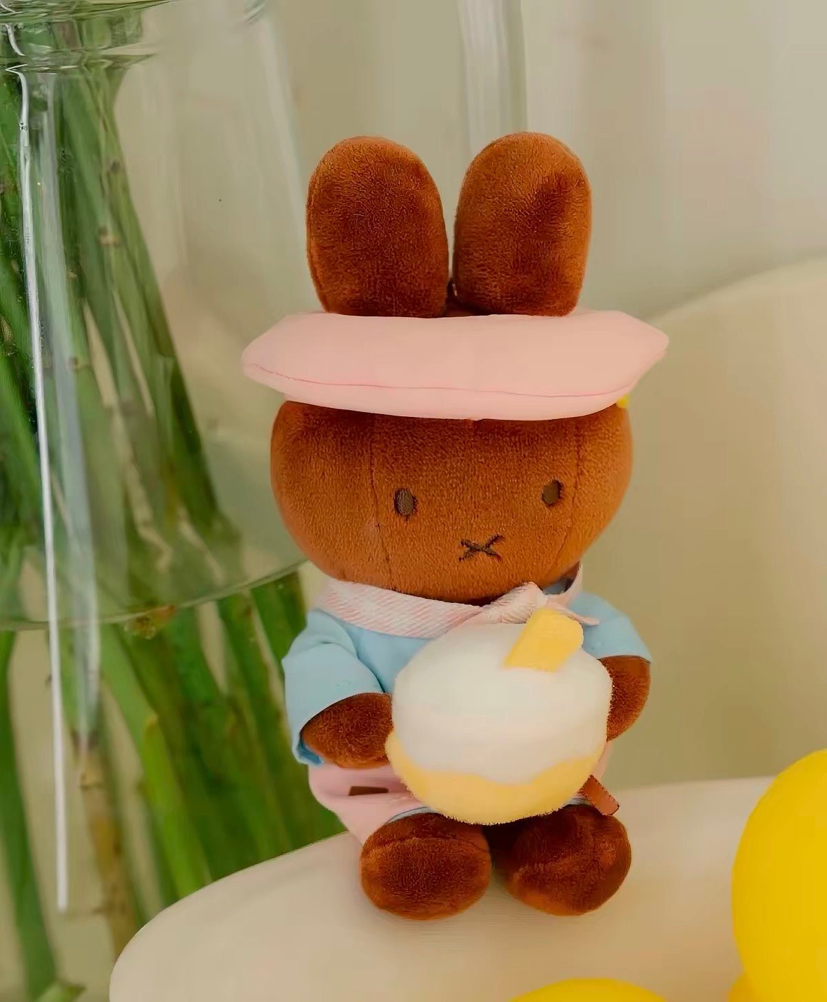 Miffy in Seoul/Gyeongju Plush Keychain Korea Exclusive