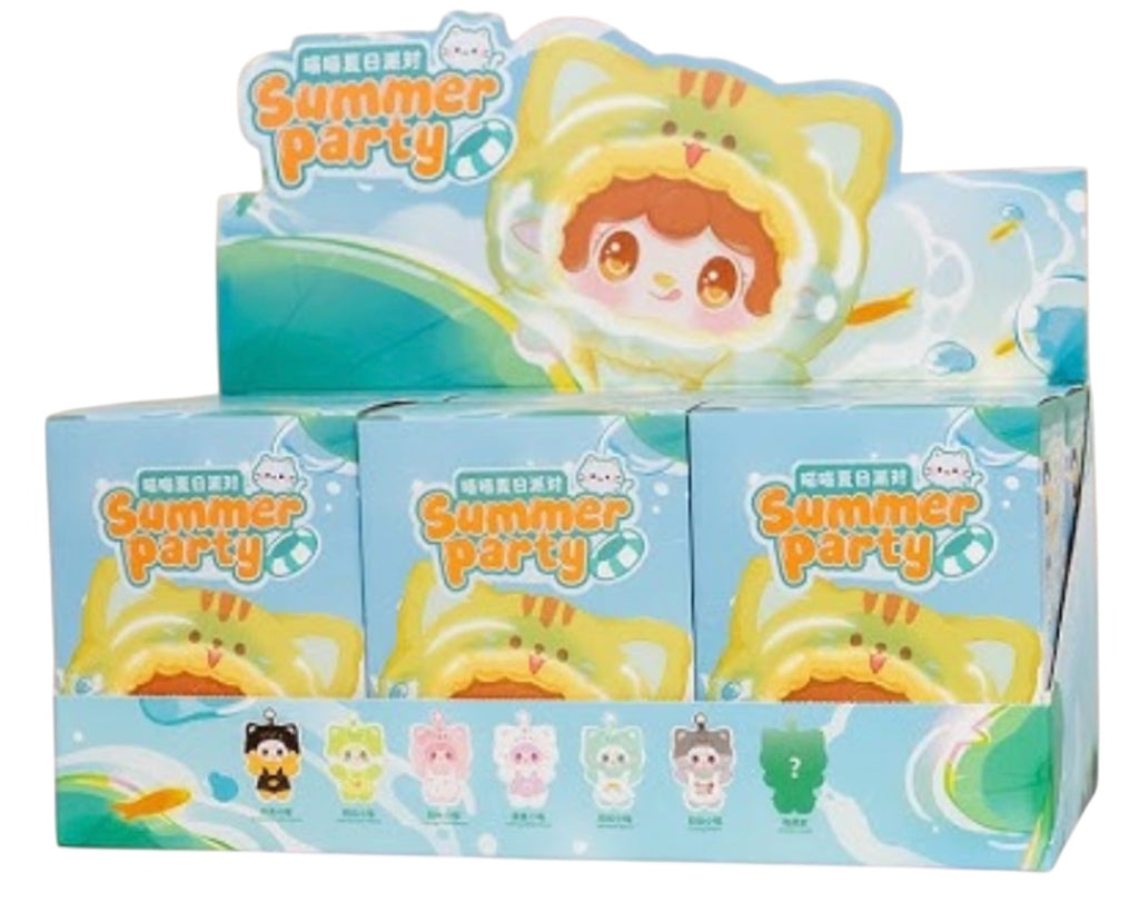 YOOKI Meow Meow Summer Party Series Plush Blind Box - Tiny Boxes