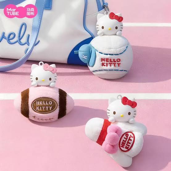 Hello Kitty Fun Sports Aromatherapy Plush Keychain – Single Blind Box