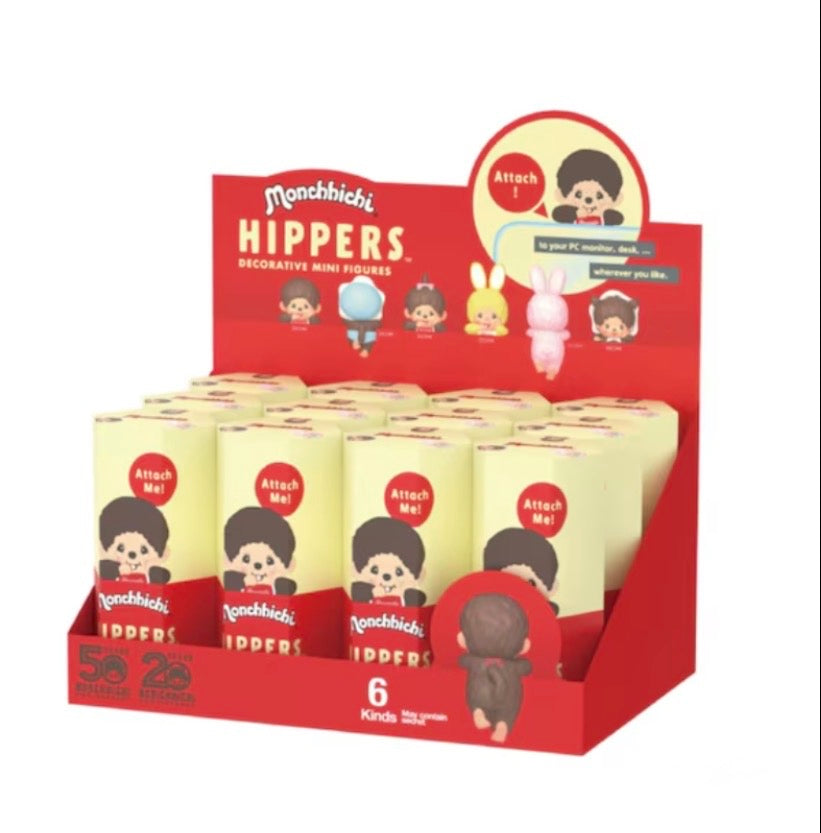 Monchhichi® Mini Figure HIPPERS Blind Box - Tiny Boxes