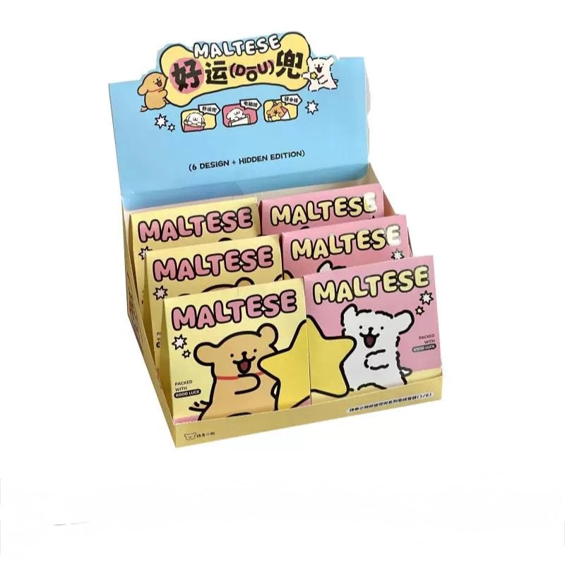 Maltese Puppy Life Lucky Dog Series Blind Box - Tiny Boxes