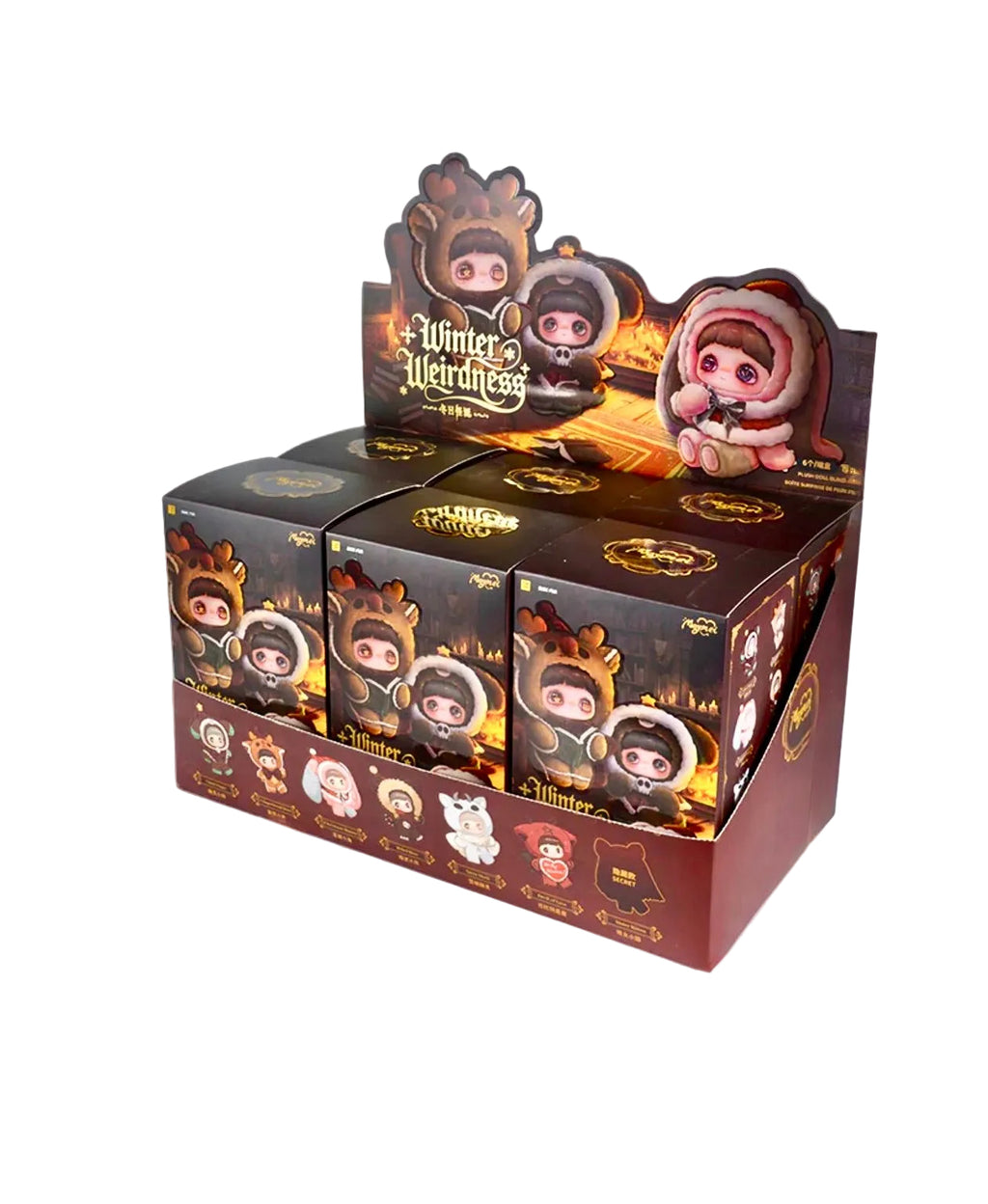 MayMei Winter Weirdness Series Keychain Plush Blind Box - Tiny Boxes