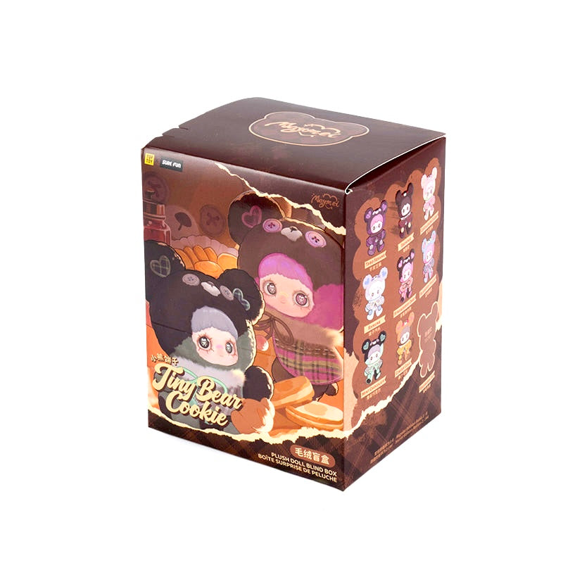 Maymei Tiny Bear Cookie Series Plush Keychain Blind Box - Tiny Boxes