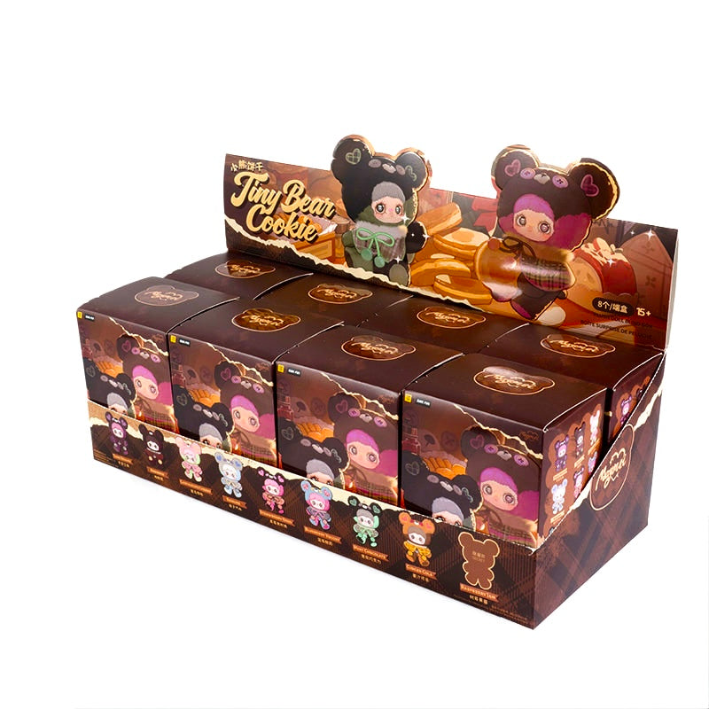 Maymei Tiny Bear Cookie Series Plush Keychain Blind Box - Tiny Boxes