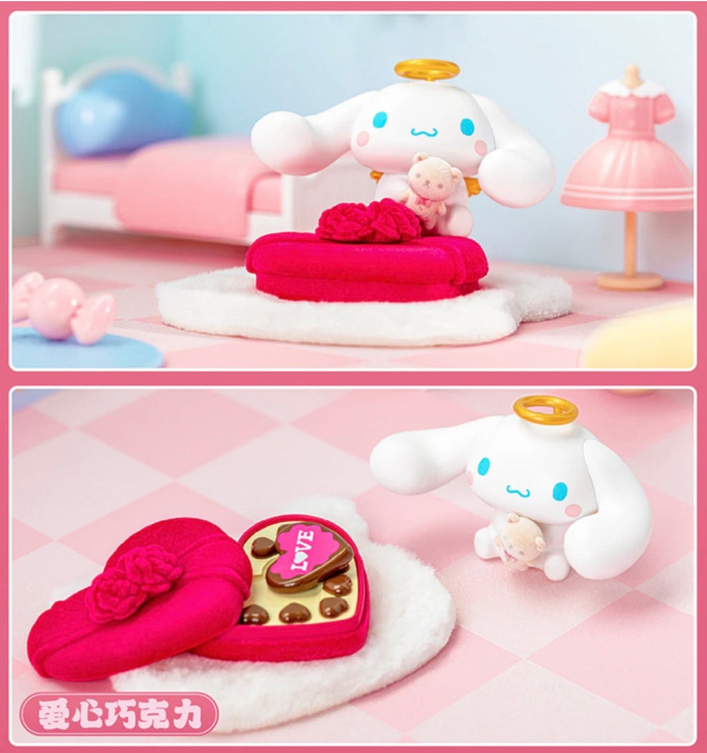 Cinnamoroll Sweet Gift Chocolate Heart Series Blind Box
