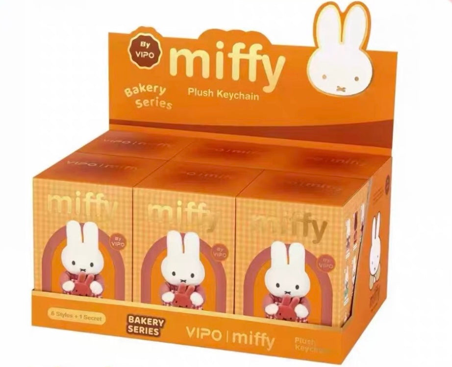 ***Shipping in 7-10 days***Miffy Bakery Series Plush Pendant Blind Box - Tiny Boxes