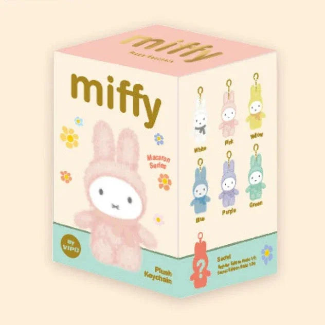 VIPO x Miffy Macaron Plush Blind Box - Tiny Boxes