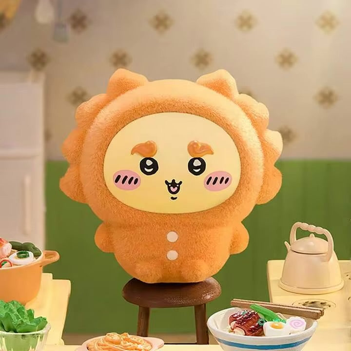 Miniso x Chiikawa Pajama Party Sitting-In-A-Row Series Figure Blind Box