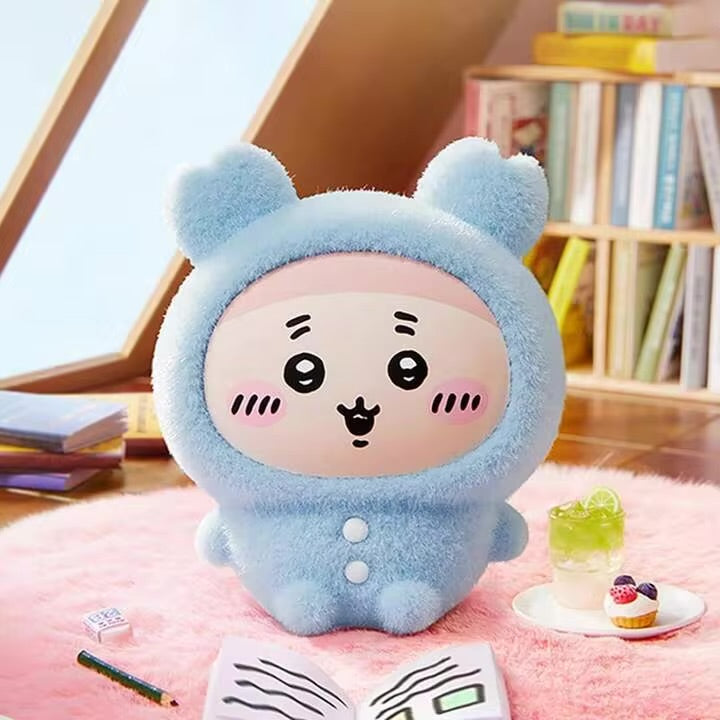Miniso x Chiikawa Pajama Party Sitting-In-A-Row Series Figure Blind Box