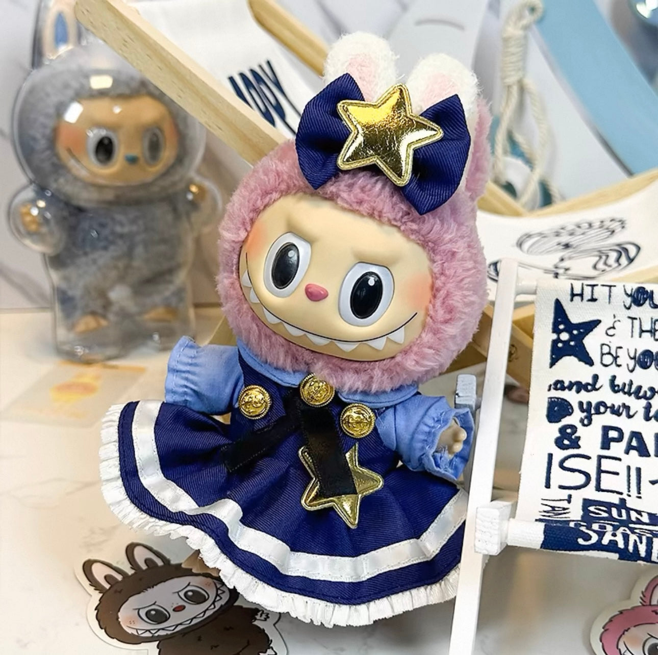 Labubu Clothes for Have a Seat Vinyl Plush/Tasty Macaron Vinyl Plush