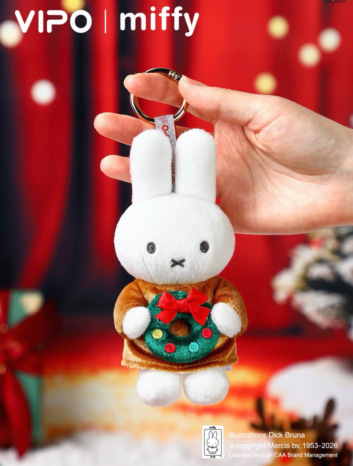 ***Pre-order*** Vipo Miffy Christmas Series Plush Blind Box
