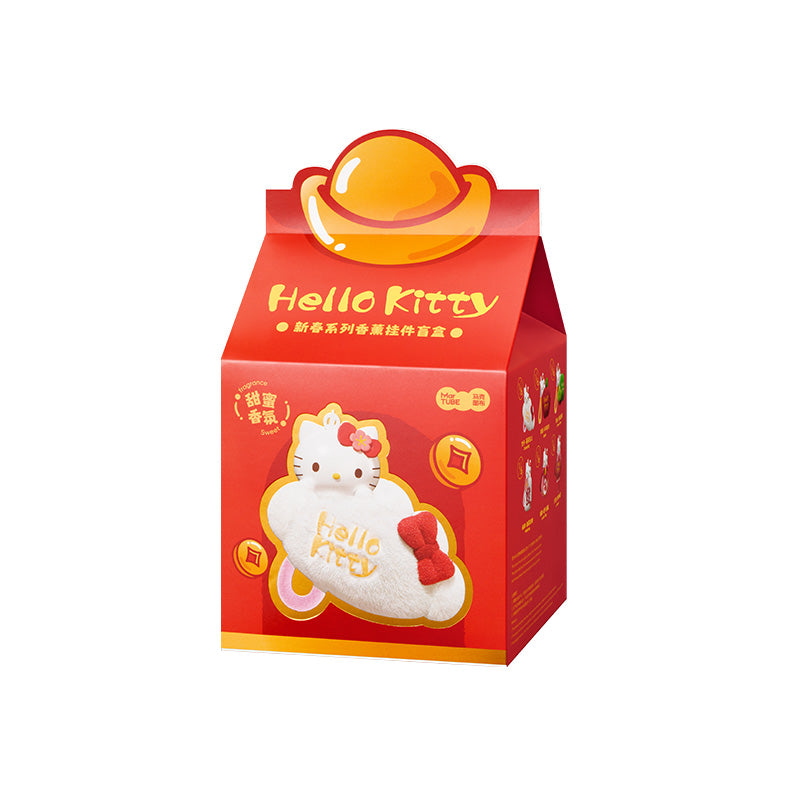 ***Pre-order***Hello Kitty Spring Festival Series Aromatherapy Plush Keychain Blind Box Gift