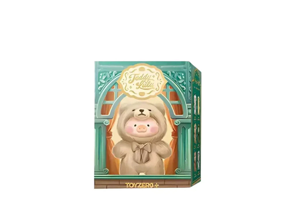 LuLu the Piggy - Vintage Teddy Shop Vinyl Face Keychain Blind Box - Tiny Boxes