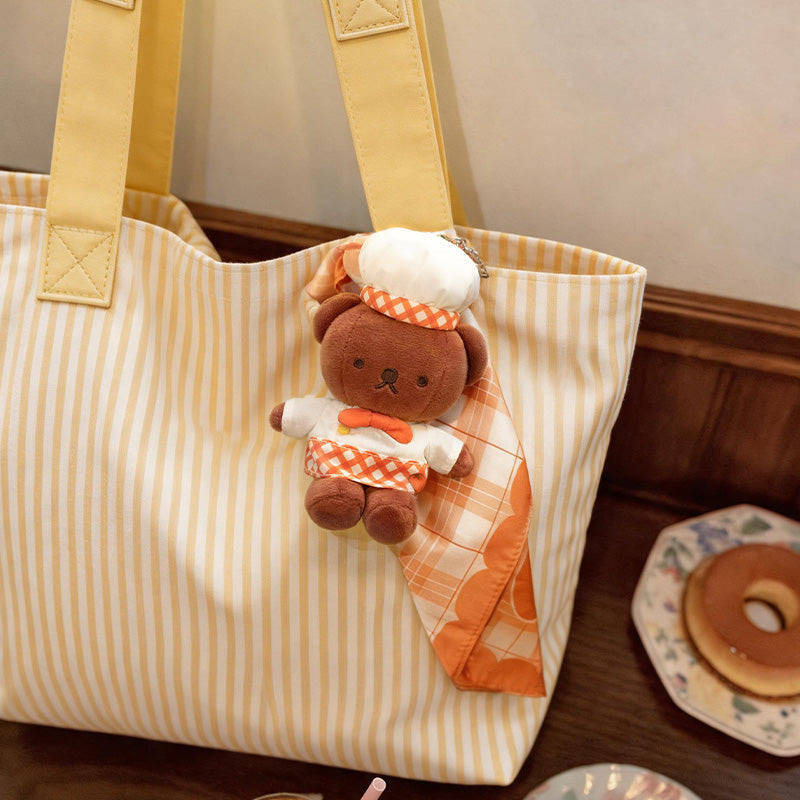 Miffy Jam Workshop Series Scarf Plush Keychain