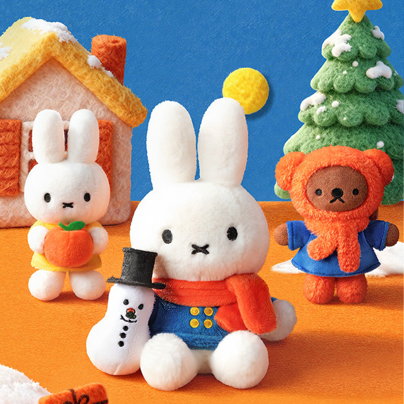 ***Pre-order***Miffy Winter Series Plush Keychain Blind Box Christmas Gift by MarTUBE