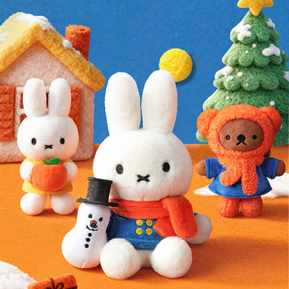 ***Pre-order***Miffy Winter Series Plush Keychain Blind Box Christmas Gift by MarTUBE