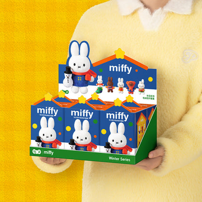 ***Pre-order***Miffy Winter Series Plush Keychain Blind Box Christmas Gift by MarTUBE