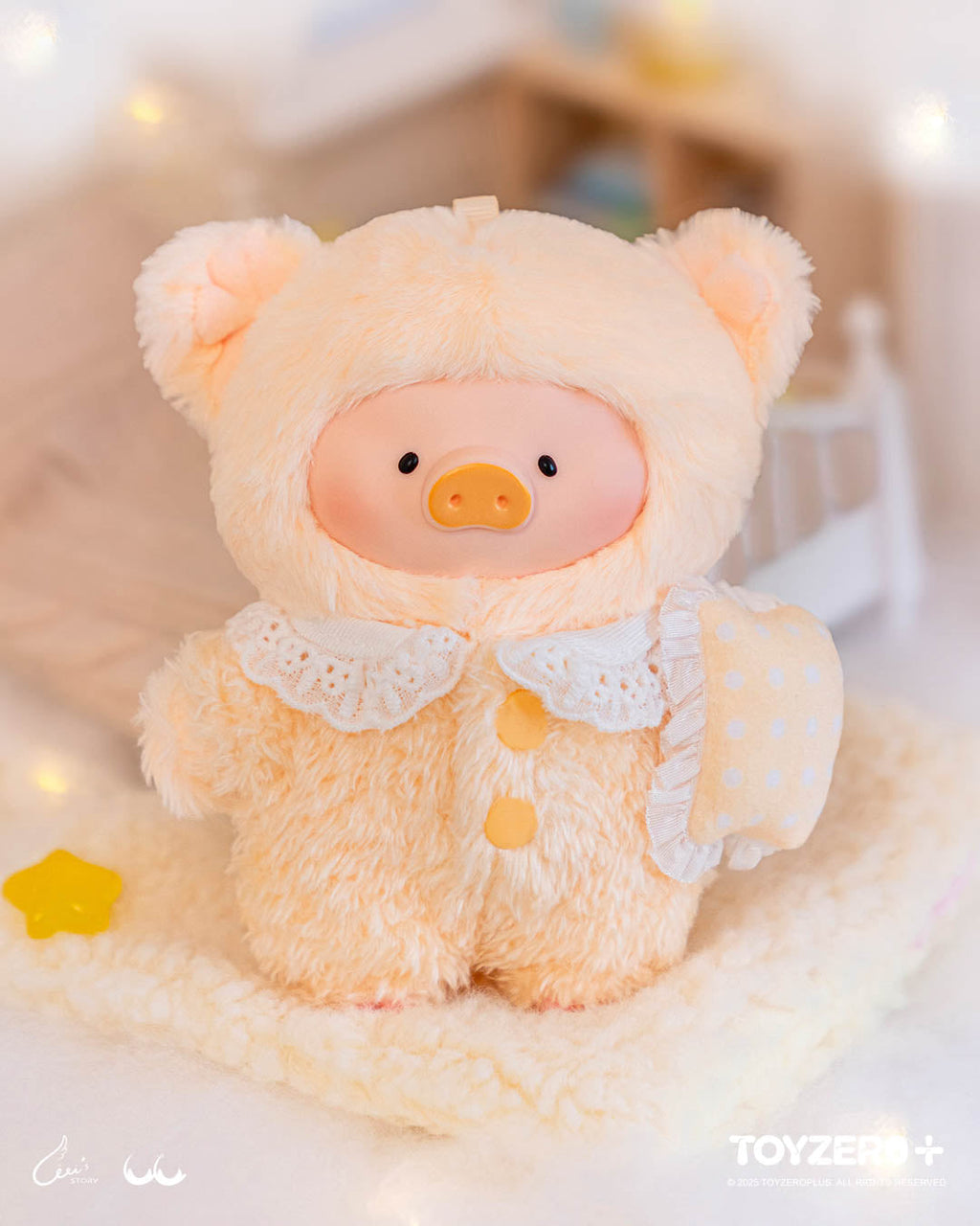 Lulu the Piggy - LuLu’s Dreaming Wonderland Series PVC Plush Keychain Blindbox