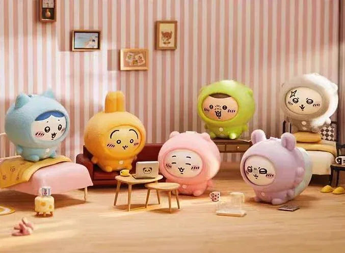Miniso Chiikawa Pajamas Series Face Changing Pendant Blind Box