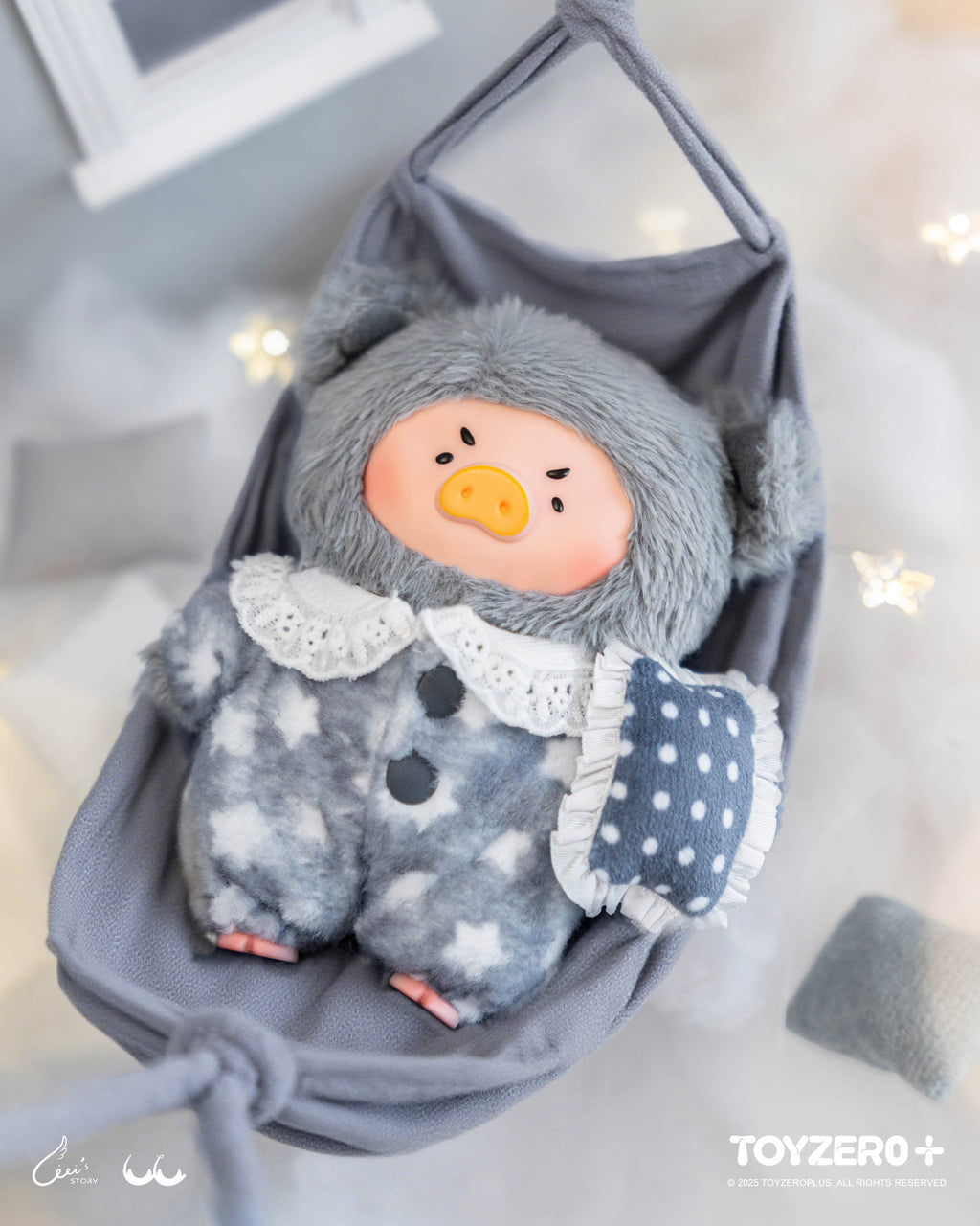 Lulu the Piggy - LuLu’s Dreaming Wonderland Series PVC Plush Keychain Blindbox