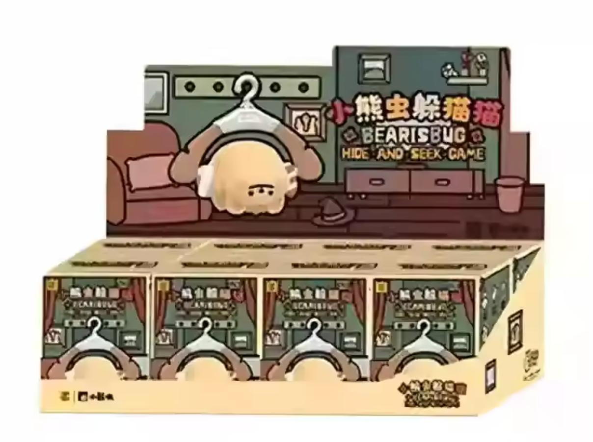 TOP TOY - Bear is Bug Hide and Seek Game Series Blind Box - Tiny Boxes