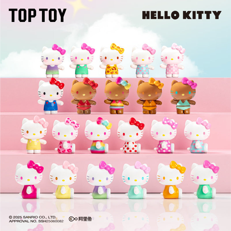 [Pre-order] Sanrio Hello Kitty Summer Rainbow Candy Mini Figures Surprise Bag - Tiny Boxes