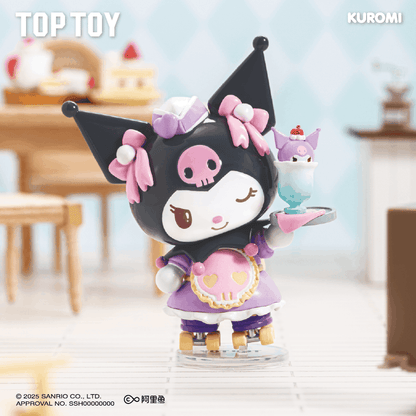TOPTOY Sanrio Kuromi Roller Skating Restaurant Series Blind Boxes