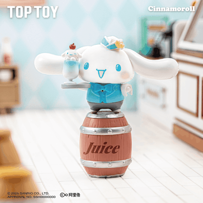 TOPTOY Sanrio Cinnamoroll Roller Skating Restaurant Series Blind Boxes