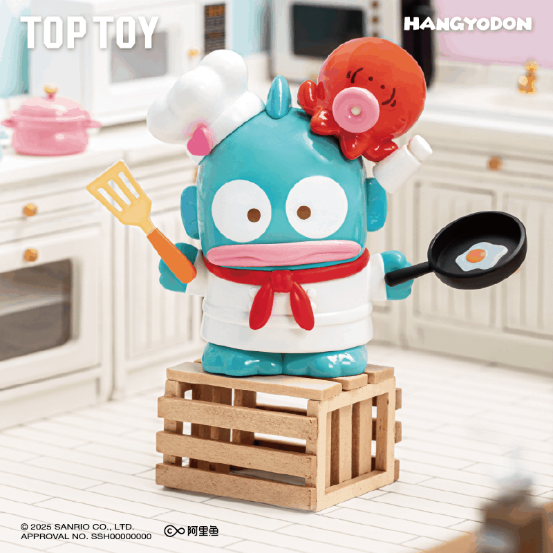 TOPTOY Sanrio HANGYODON Roller Skating Restaurant Series Blind Boxes