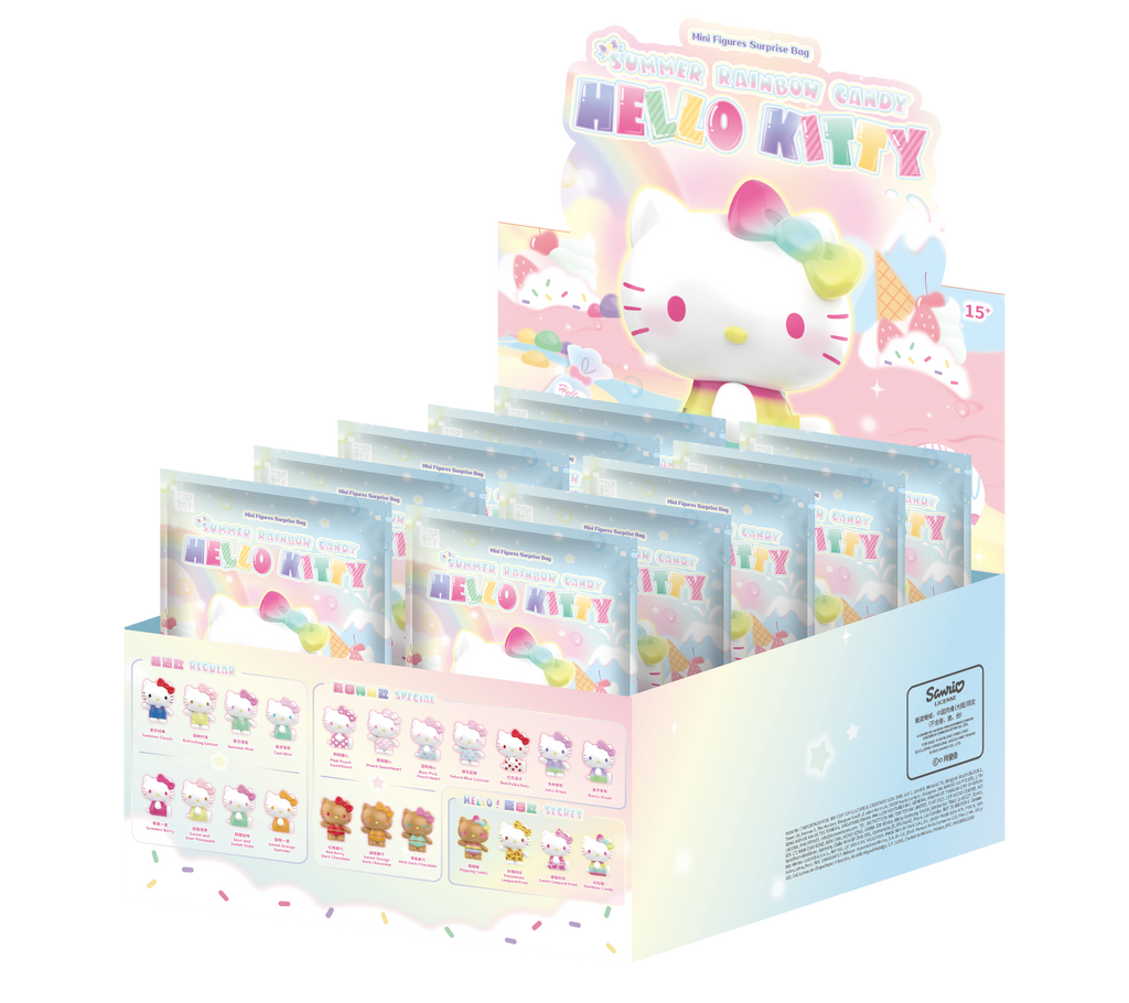 [Pre-order] Sanrio Hello Kitty Summer Rainbow Candy Mini Figures Surprise Bag