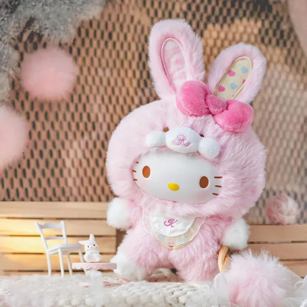 TOP TOY Elf Bunny Baby Vinyl Plush Keychains Gift Blind Box