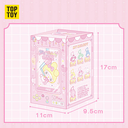 TOP TOY My Melody 50th Anniversary Milk Candy Series Plush Keychains Gift Blind Box