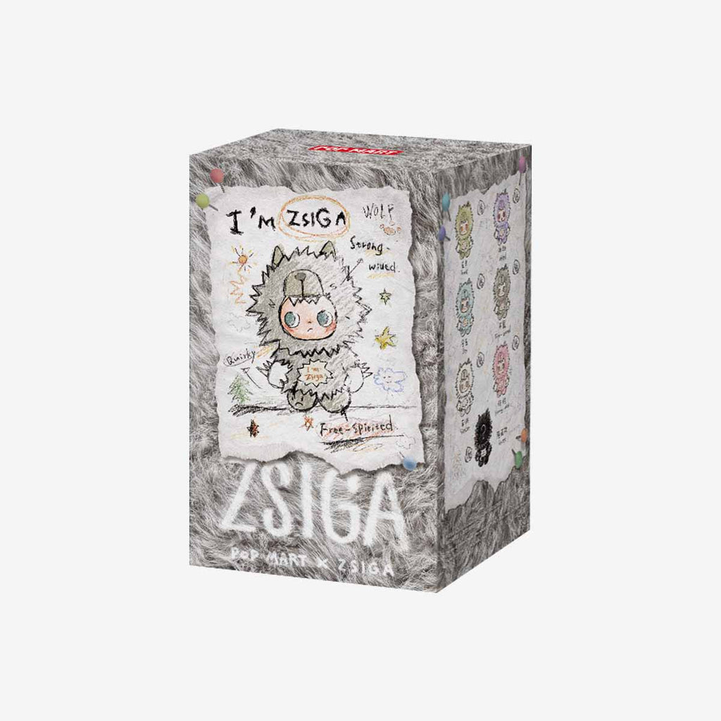 ZSIGA I'm Zsiga Series Vinyl Plush Pendant