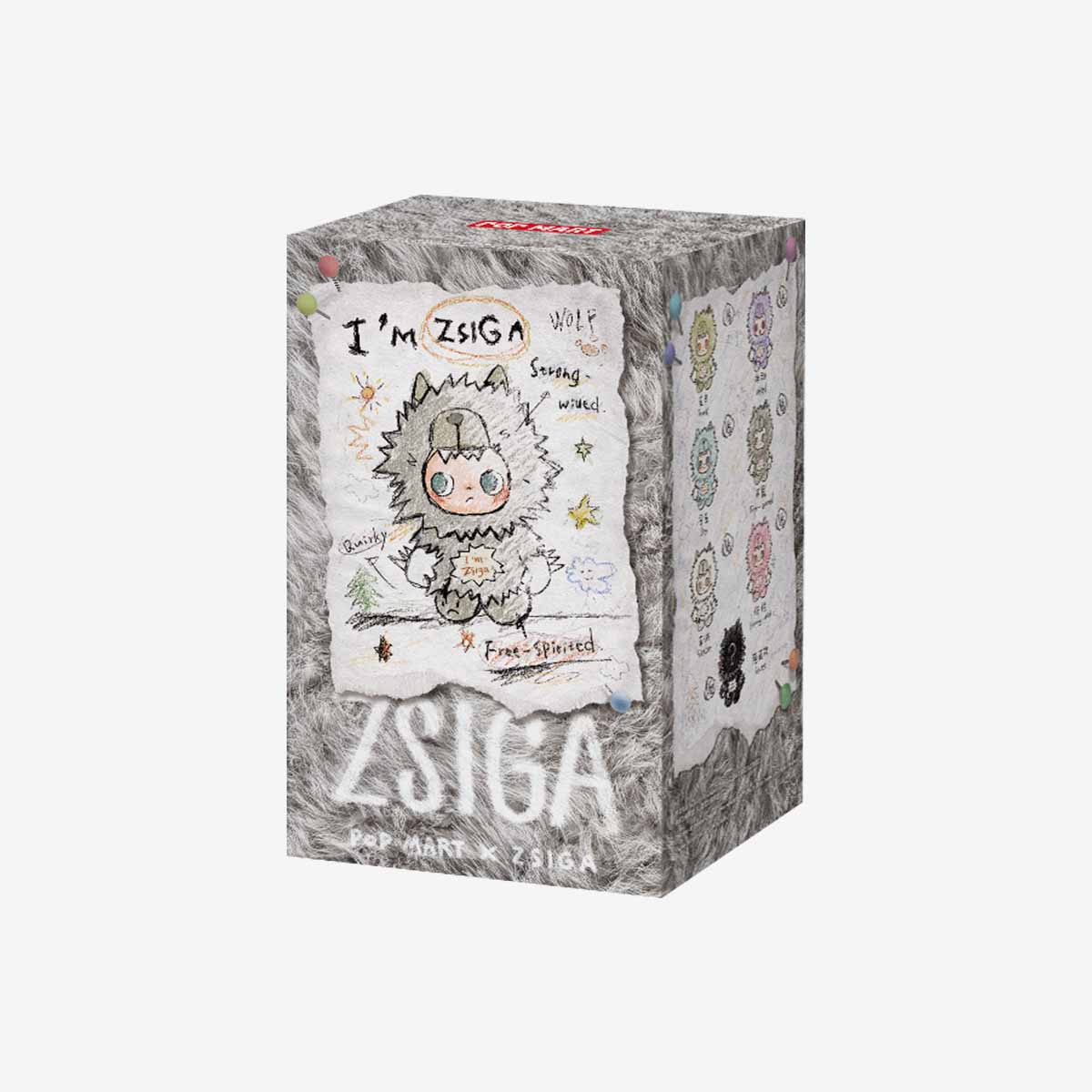 ZSIGA I'm Zsiga Series Vinyl Plush Pendant